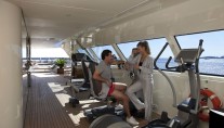 Motor Yacht Azteca by CRN - Gym Area on the Sun Deck